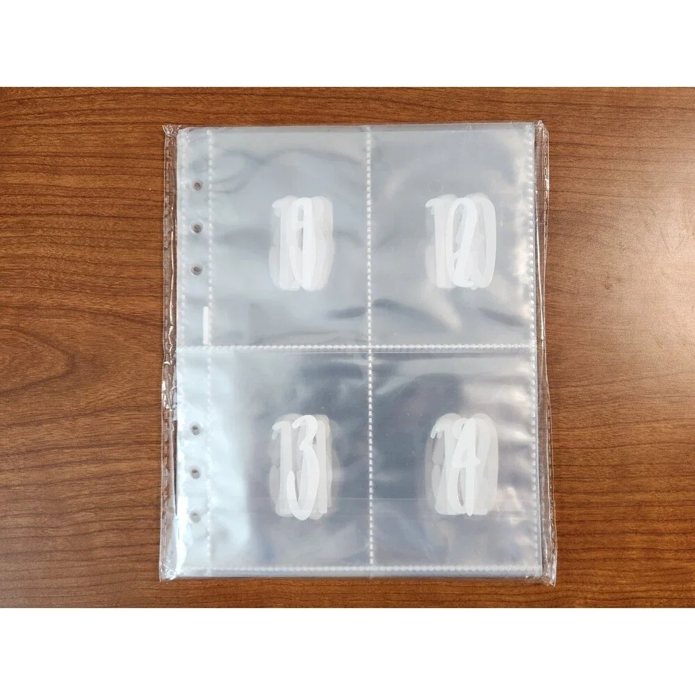 Challenge For 100 Envelopes Saving Black New Open Package
